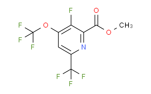 AM212704 | 1804768-35-1 | Methyl 3-fluoro-4-(trifluoromethoxy)-6-(trifluoromethyl)pyridine-2-carboxylate