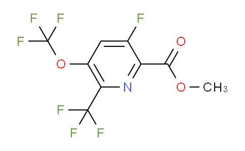 AM212706 | 1803675-97-9 | Methyl 3-fluoro-5-(trifluoromethoxy)-6-(trifluoromethyl)pyridine-2-carboxylate