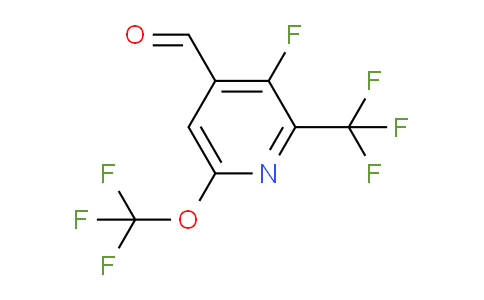 AM212714 | 1806261-49-3 | 3-Fluoro-6-(trifluoromethoxy)-2-(trifluoromethyl)pyridine-4-carboxaldehyde