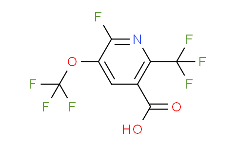 AM212715 | 1804749-80-1 | 2-Fluoro-3-(trifluoromethoxy)-6-(trifluoromethyl)pyridine-5-carboxylic acid