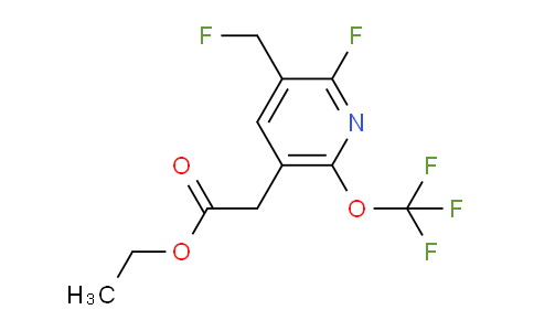 AM212724 | 1803679-91-5 | Ethyl 2-fluoro-3-(fluoromethyl)-6-(trifluoromethoxy)pyridine-5-acetate