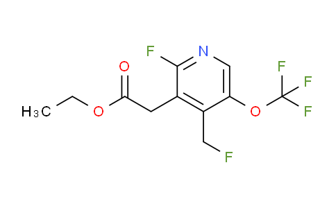 AM212726 | 1806736-28-6 | Ethyl 2-fluoro-4-(fluoromethyl)-5-(trifluoromethoxy)pyridine-3-acetate