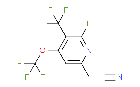 AM212734 | 1806737-14-3 | 2-Fluoro-4-(trifluoromethoxy)-3-(trifluoromethyl)pyridine-6-acetonitrile