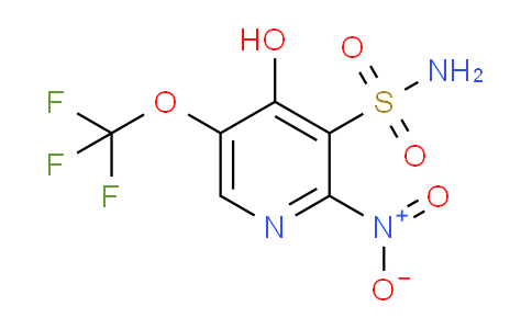 4-Hydroxy-2-nitro-5-(trifluoromethoxy)pyridine-3-sulfonamide