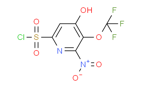 AM212740 | 1806180-65-3 | 4-Hydroxy-2-nitro-3-(trifluoromethoxy)pyridine-6-sulfonyl chloride