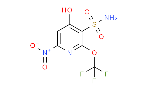 4-Hydroxy-6-nitro-2-(trifluoromethoxy)pyridine-3-sulfonamide