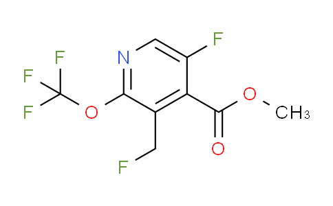 Methyl 5-fluoro-3-(fluoromethyl)-2-(trifluoromethoxy)pyridine-4-carboxylate