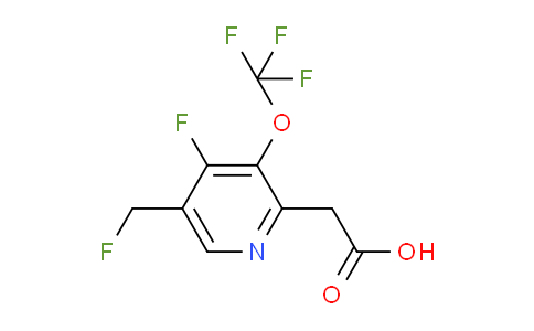 AM212745 | 1806026-63-0 | 4-Fluoro-5-(fluoromethyl)-3-(trifluoromethoxy)pyridine-2-acetic acid