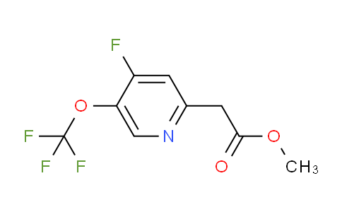 Methyl 4-fluoro-5-(trifluoromethoxy)pyridine-2-acetate