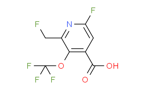AM212767 | 1806741-50-3 | 6-Fluoro-2-(fluoromethyl)-3-(trifluoromethoxy)pyridine-4-carboxylic acid