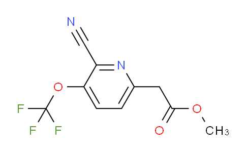 AM21277 | 1361736-31-3 | Methyl 2-cyano-3-(trifluoromethoxy)pyridine-6-acetate