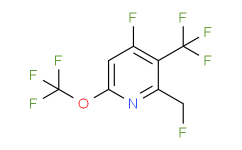 AM212785 | 1806031-21-9 | 4-Fluoro-2-(fluoromethyl)-6-(trifluoromethoxy)-3-(trifluoromethyl)pyridine