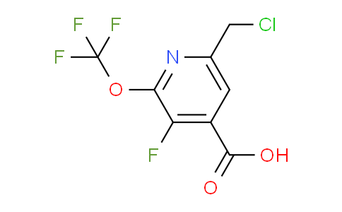 AM212791 | 1804482-68-5 | 6-(Chloromethyl)-3-fluoro-2-(trifluoromethoxy)pyridine-4-carboxylic acid