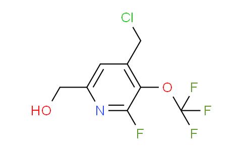 4-(Chloromethyl)-2-fluoro-3-(trifluoromethoxy)pyridine-6-methanol