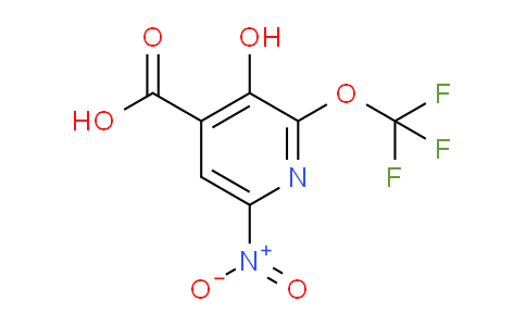 3-Hydroxy-6-nitro-2-(trifluoromethoxy)pyridine-4-carboxylic acid