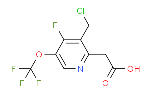 AM212802 | 1803702-04-6 | 3-(Chloromethyl)-4-fluoro-5-(trifluoromethoxy)pyridine-2-acetic acid