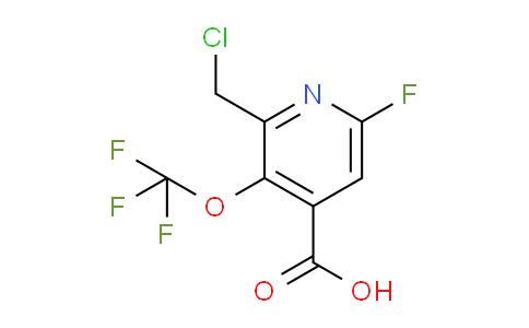 AM212814 | 1806155-24-7 | 2-(Chloromethyl)-6-fluoro-3-(trifluoromethoxy)pyridine-4-carboxylic acid