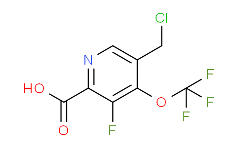 AM212816 | 1804317-98-3 | 5-(Chloromethyl)-3-fluoro-4-(trifluoromethoxy)pyridine-2-carboxylic acid