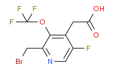 AM212818 | 1806184-11-1 | 2-(Bromomethyl)-5-fluoro-3-(trifluoromethoxy)pyridine-4-acetic acid