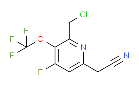 AM212826 | 1805969-22-5 | 2-(Chloromethyl)-4-fluoro-3-(trifluoromethoxy)pyridine-6-acetonitrile