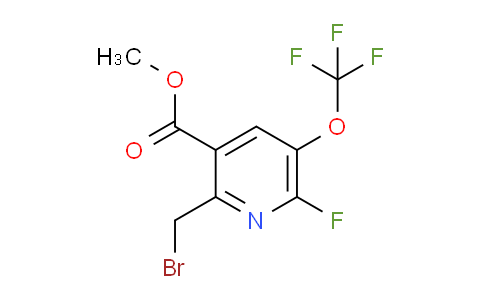 AM212833 | 1804643-16-0 | Methyl 2-(bromomethyl)-6-fluoro-5-(trifluoromethoxy)pyridine-3-carboxylate