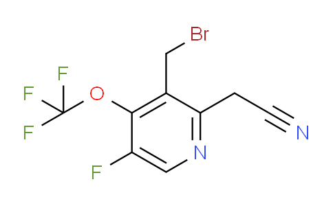 AM212847 | 1803702-51-3 | 3-(Bromomethyl)-5-fluoro-4-(trifluoromethoxy)pyridine-2-acetonitrile