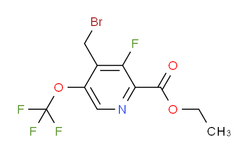 AM212849 | 1806183-90-3 | Ethyl 4-(bromomethyl)-3-fluoro-5-(trifluoromethoxy)pyridine-2-carboxylate