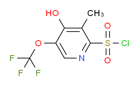 AM212853 | 1806173-76-1 | 4-Hydroxy-3-methyl-5-(trifluoromethoxy)pyridine-2-sulfonyl chloride