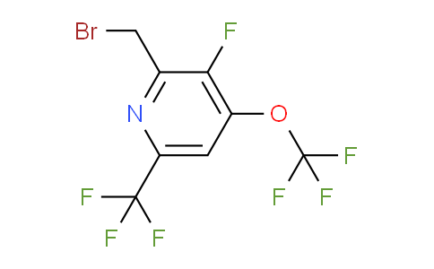 AM212858 | 1804337-26-5 | 2-(Bromomethyl)-3-fluoro-4-(trifluoromethoxy)-6-(trifluoromethyl)pyridine