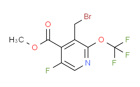 AM212861 | 1806014-64-1 | Methyl 3-(bromomethyl)-5-fluoro-2-(trifluoromethoxy)pyridine-4-carboxylate