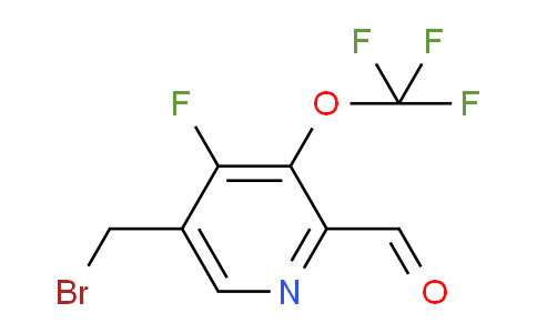 AM212862 | 1804754-57-1 | 5-(Bromomethyl)-4-fluoro-3-(trifluoromethoxy)pyridine-2-carboxaldehyde