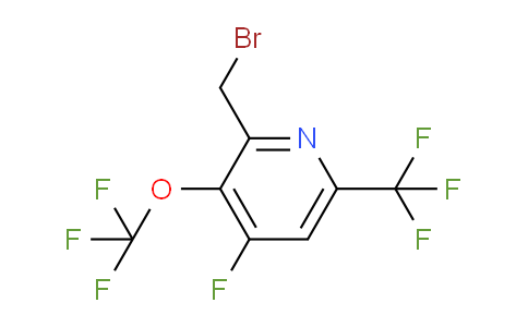 AM212864 | 1804337-45-8 | 2-(Bromomethyl)-4-fluoro-3-(trifluoromethoxy)-6-(trifluoromethyl)pyridine