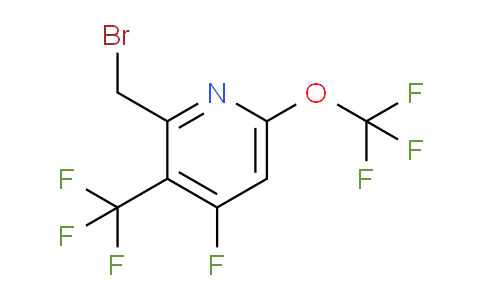 AM212867 | 1806735-07-8 | 2-(Bromomethyl)-4-fluoro-6-(trifluoromethoxy)-3-(trifluoromethyl)pyridine