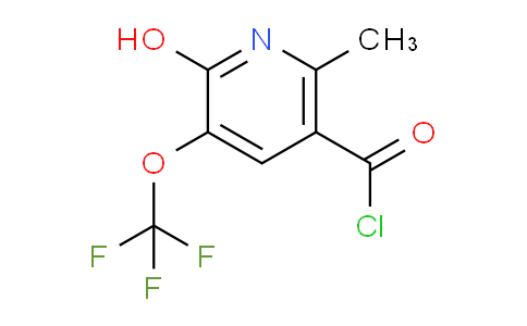 AM212874 | 1804816-35-0 | 2-Hydroxy-6-methyl-3-(trifluoromethoxy)pyridine-5-carbonyl chloride