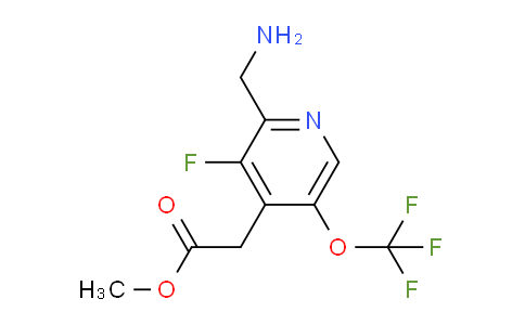 AM212879 | 1804760-21-1 | Methyl 2-(aminomethyl)-3-fluoro-5-(trifluoromethoxy)pyridine-4-acetate