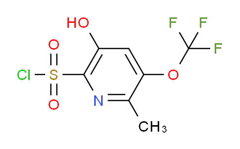AM212880 | 1806173-80-7 | 5-Hydroxy-2-methyl-3-(trifluoromethoxy)pyridine-6-sulfonyl chloride
