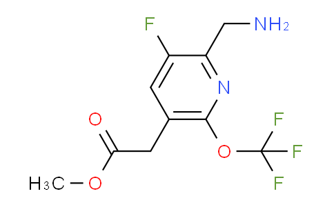 AM212881 | 1805966-94-2 | Methyl 2-(aminomethyl)-3-fluoro-6-(trifluoromethoxy)pyridine-5-acetate
