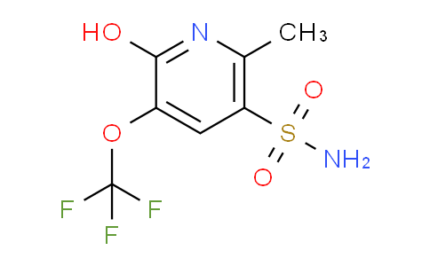 2-Hydroxy-6-methyl-3-(trifluoromethoxy)pyridine-5-sulfonamide