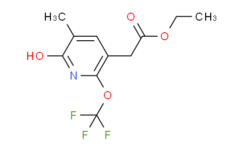 AM212884 | 1806736-86-6 | Ethyl 2-hydroxy-3-methyl-6-(trifluoromethoxy)pyridine-5-acetate
