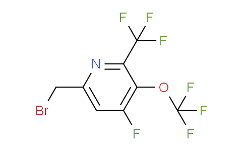 AM212890 | 1804642-68-9 | 6-(Bromomethyl)-4-fluoro-3-(trifluoromethoxy)-2-(trifluoromethyl)pyridine