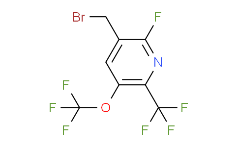 AM212891 | 1804642-83-8 | 3-(Bromomethyl)-2-fluoro-5-(trifluoromethoxy)-6-(trifluoromethyl)pyridine