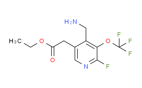 AM212896 | 1804319-10-5 | Ethyl 4-(aminomethyl)-2-fluoro-3-(trifluoromethoxy)pyridine-5-acetate