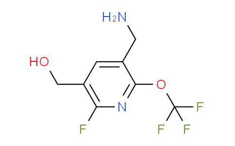 3-(Aminomethyl)-6-fluoro-2-(trifluoromethoxy)pyridine-5-methanol