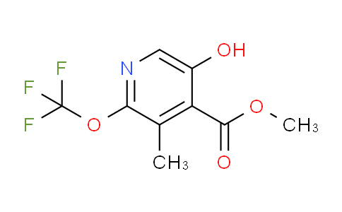 AM212909 | 1804772-67-5 | Methyl 5-hydroxy-3-methyl-2-(trifluoromethoxy)pyridine-4-carboxylate