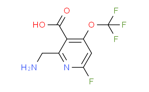 AM212919 | 1804344-40-8 | 2-(Aminomethyl)-6-fluoro-4-(trifluoromethoxy)pyridine-3-carboxylic acid