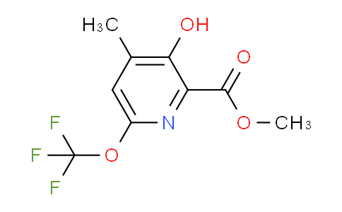 Methyl 3-hydroxy-4-methyl-6-(trifluoromethoxy)pyridine-2-carboxylate
