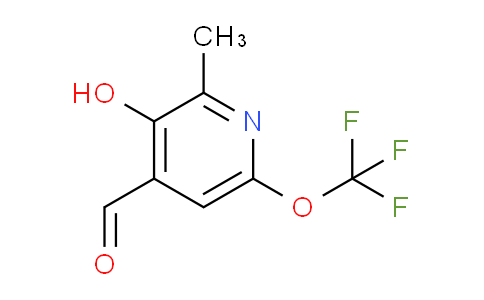 3-Hydroxy-2-methyl-6-(trifluoromethoxy)pyridine-4-carboxaldehyde