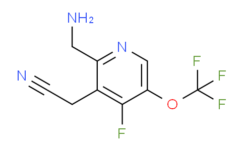 2-(Aminomethyl)-4-fluoro-5-(trifluoromethoxy)pyridine-3-acetonitrile