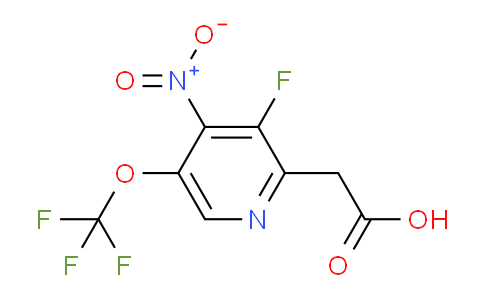 AM212953 | 1804741-37-4 | 3-Fluoro-4-nitro-5-(trifluoromethoxy)pyridine-2-acetic acid