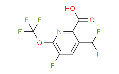 AM212966 | 1804810-68-1 | 3-(Difluoromethyl)-5-fluoro-6-(trifluoromethoxy)pyridine-2-carboxylic acid